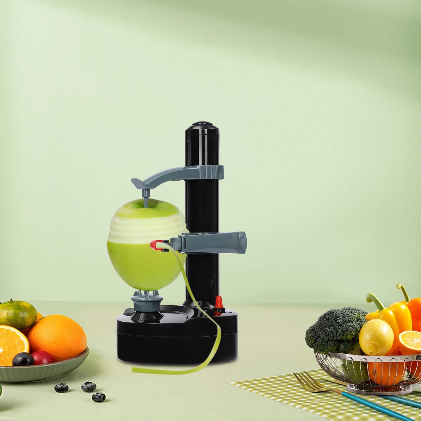 Electric Vegetable Peeler Multifunction Automatic Rotating Kitchen Tool