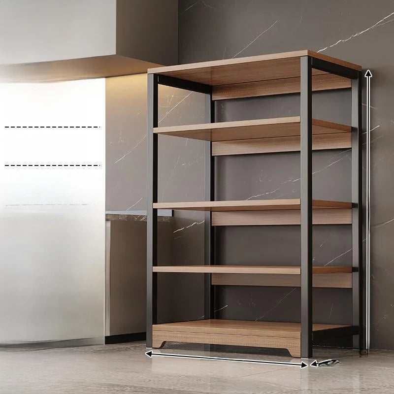 Kitchen Multi Functional Storage Rack Stand With Multiple Layers