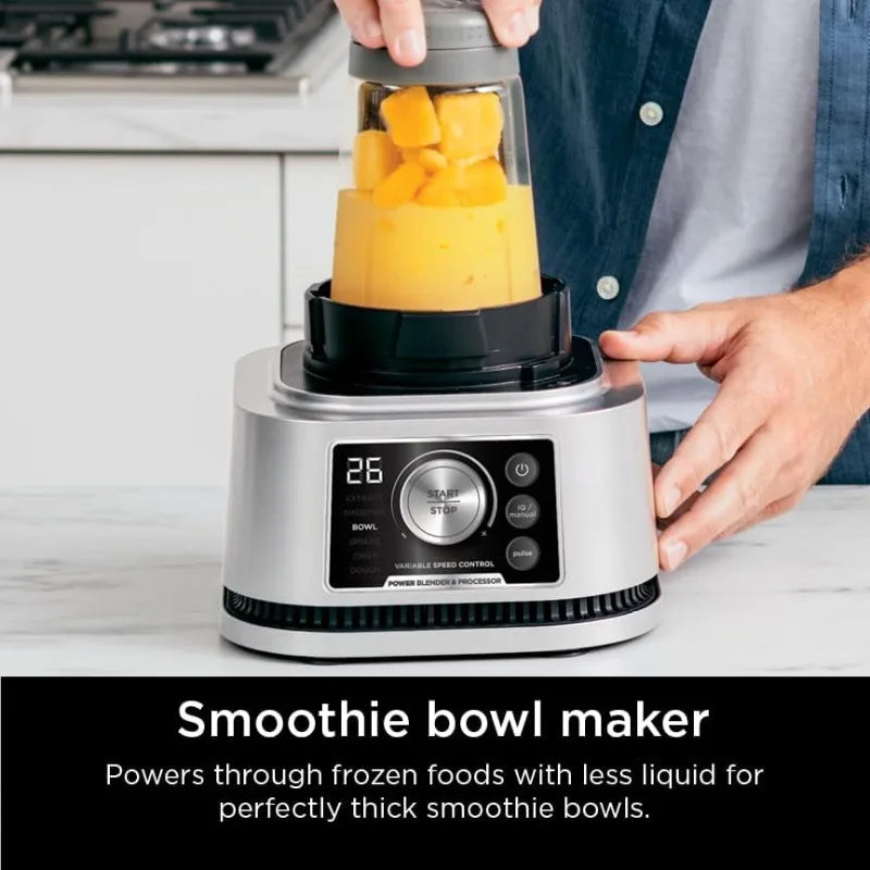 Ninja Blender Food Processor Combo System Smoothie Maker And Nutrient Extractor