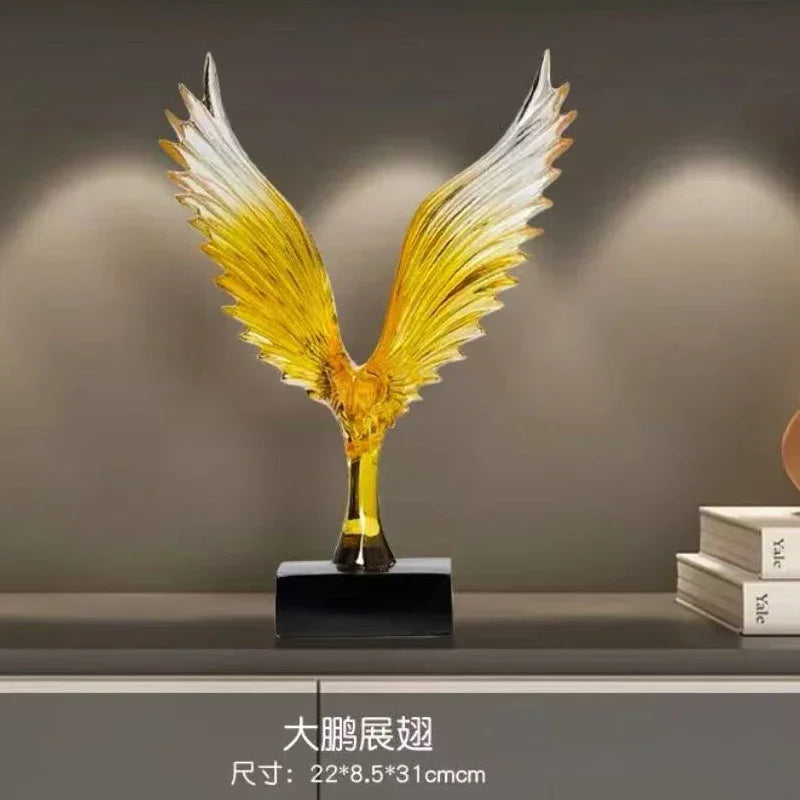 Creative Decor Sculptures Luxury Ornament for Modern Minimalist Living Room
