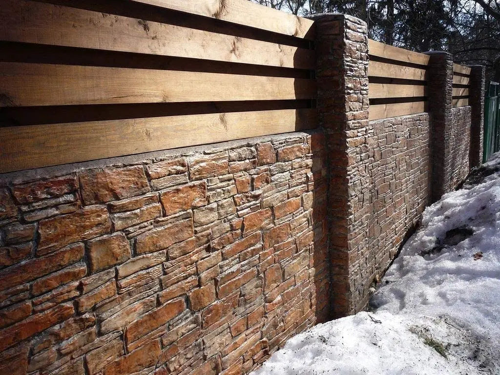 Nonem Granite Polyurethane Mat Stamp Texturing Stone Pattern Concrete