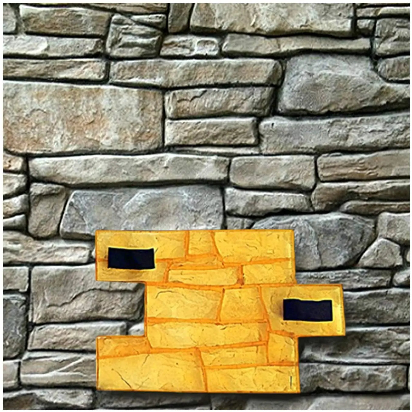 Nonem Granite Polyurethane Mat Stamp Texturing Stone Pattern Concrete