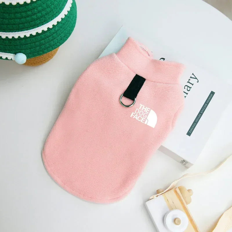 Autumn Winter Corduroy Fleece Dog Sweater Coat For Pets