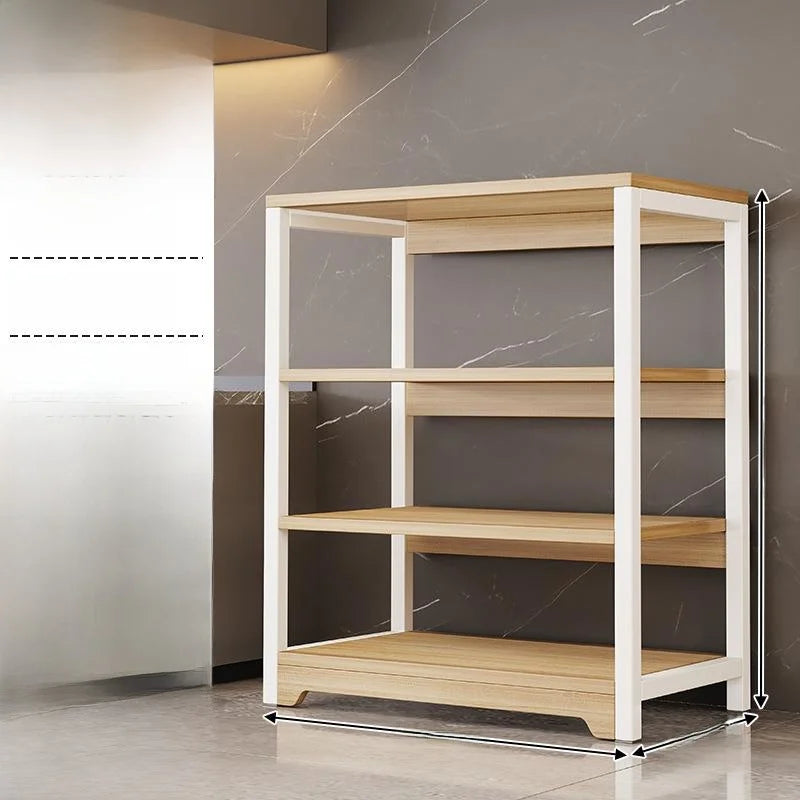 Kitchen Multi Functional Storage Rack Stand With Multiple Layers