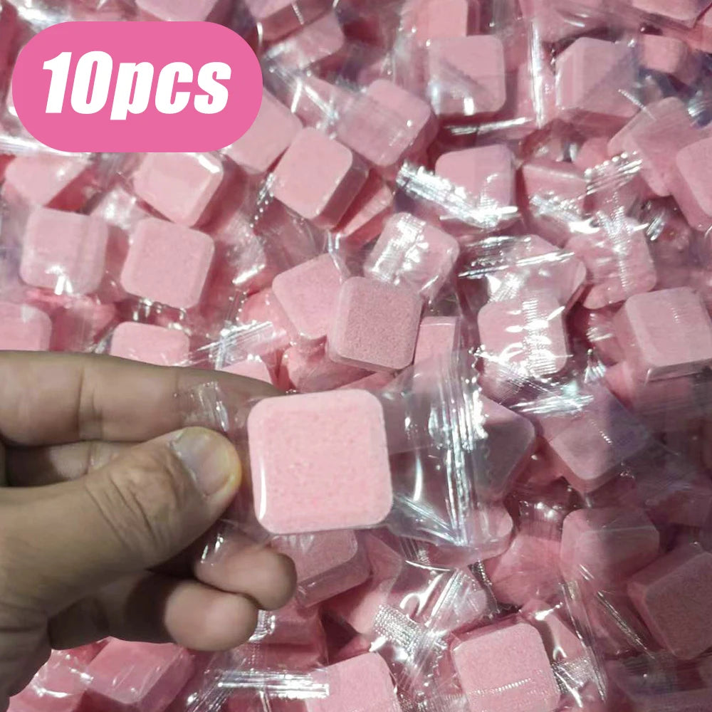 Toilet Cleaning Effervescent Tablets Deodorizer For Urine Stains 3-20 Pack