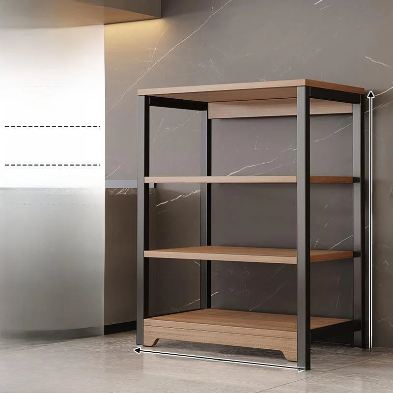 Kitchen Multi Functional Storage Rack Stand With Multiple Layers
