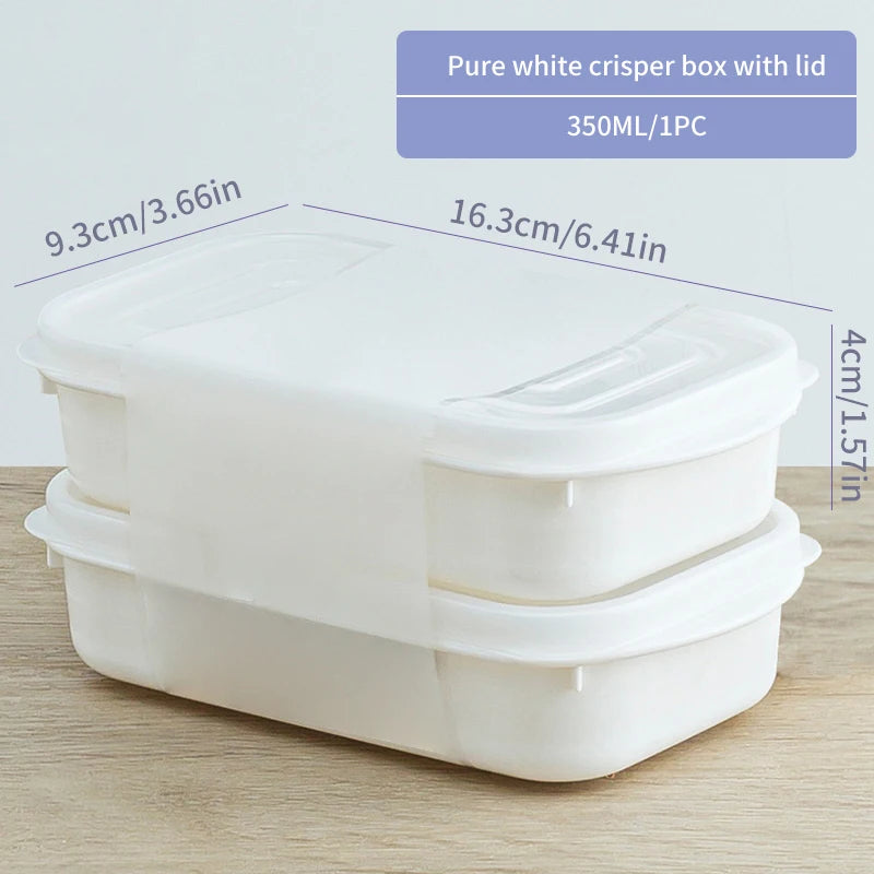 Food Grade Refrigerator Divided Storage Box for Fruits and Vegetables