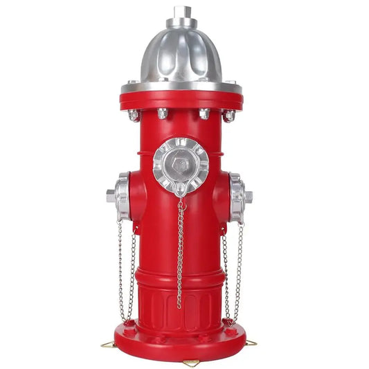 Dog Fire Hydrant Garden Statue Indoor Outdoor Decor