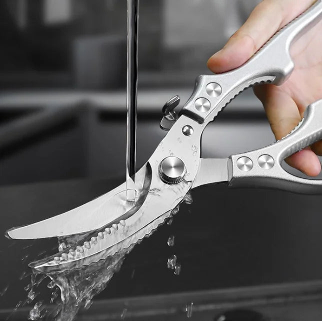 Multifunctional Stainless Steel Kitchen Scissors For Chicken Bones And BBQ