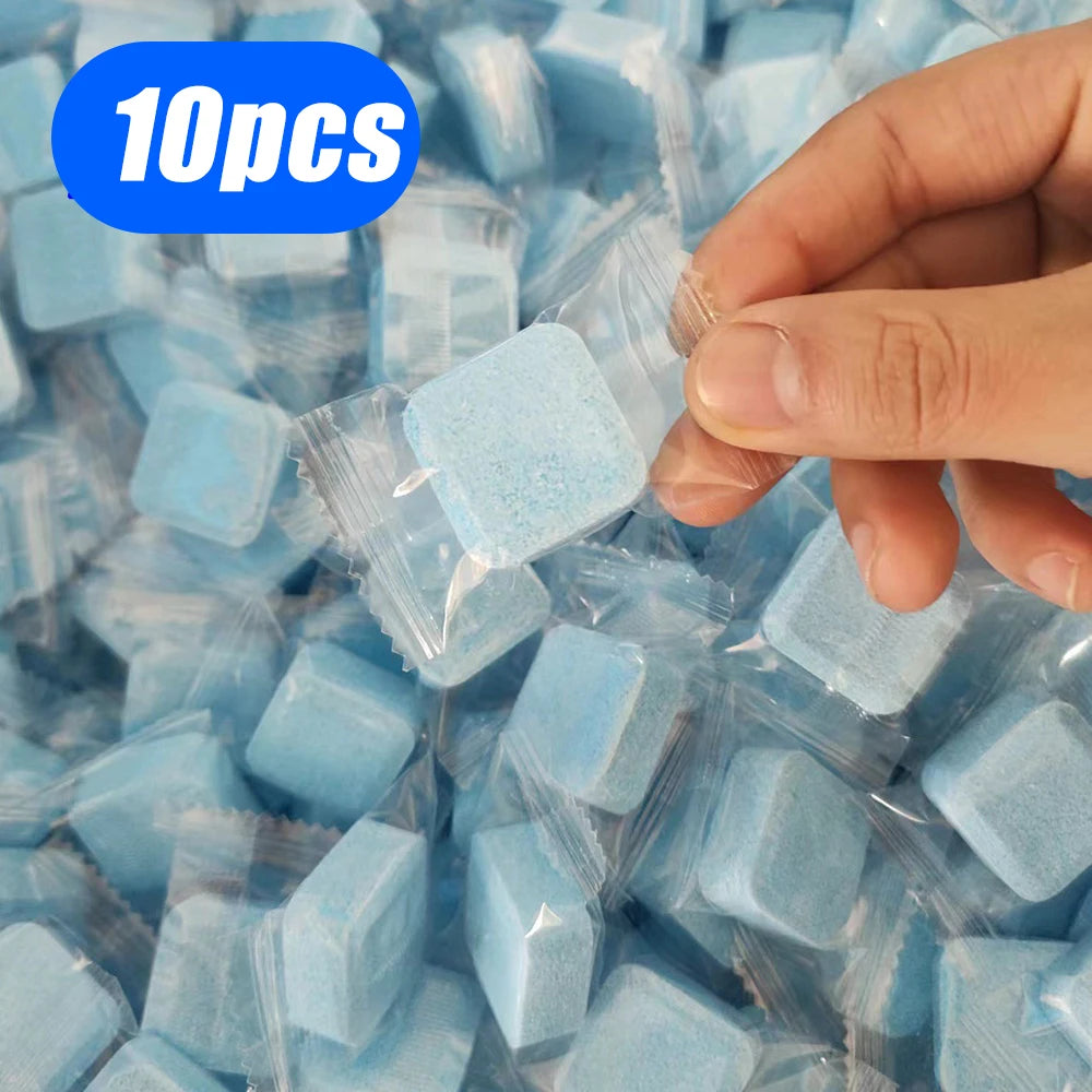 Toilet Cleaning Effervescent Tablets Deodorizer For Urine Stains 3-20 Pack