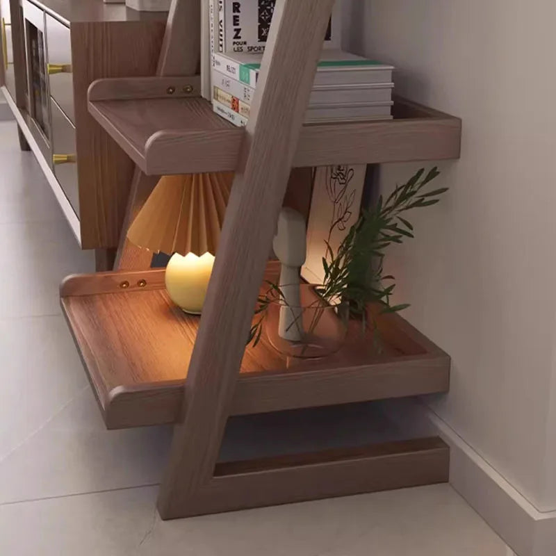 Modern Premium Living Room Cabinets Rustic Display Bookshelf Furniture