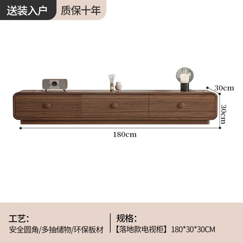 HOUYU Nordic Style TV Cabinet Modern Decor Stand Living Room