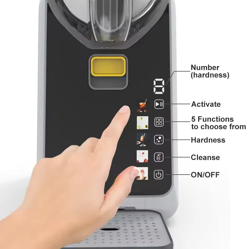 ONEHAPPY 150W 7-In-1 Ice Cream Machine For Home Use