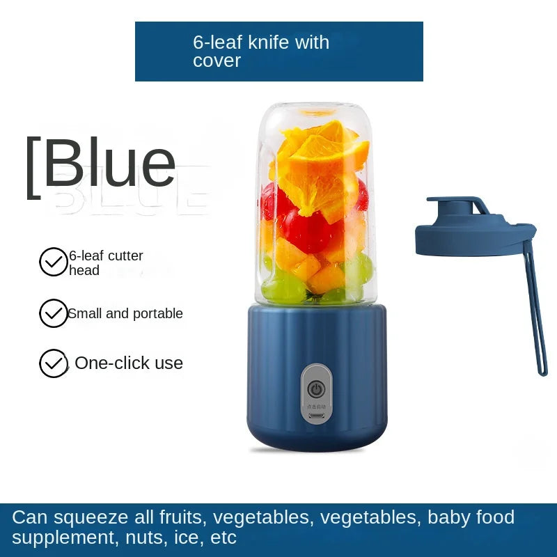 Portable USB Rechargeable Juicer Blender Three In One For Juices And Smoothies
