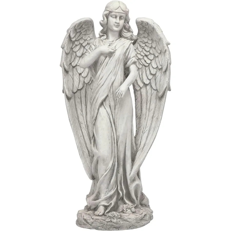 Calming Angel Statue Yard Art For Outdoor Garden Decor