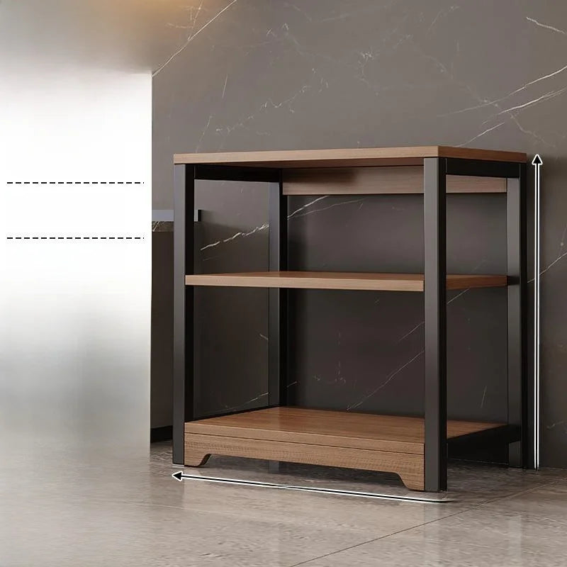 Kitchen Multi Functional Storage Rack Stand With Multiple Layers
