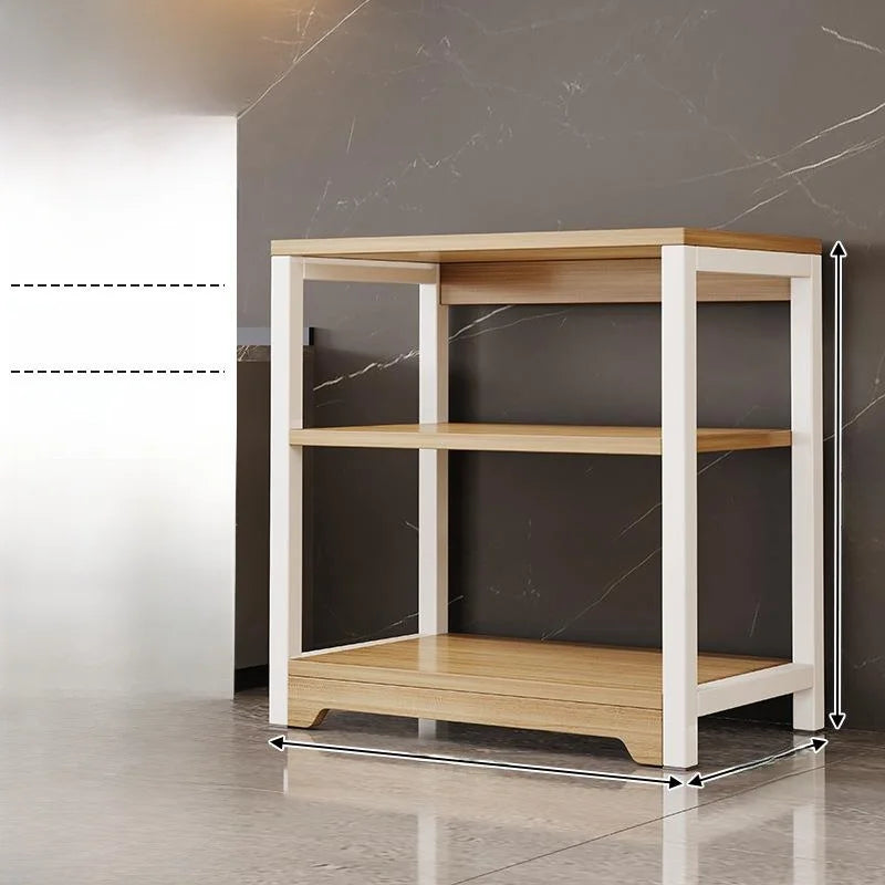 Kitchen Multi Functional Storage Rack Stand With Multiple Layers