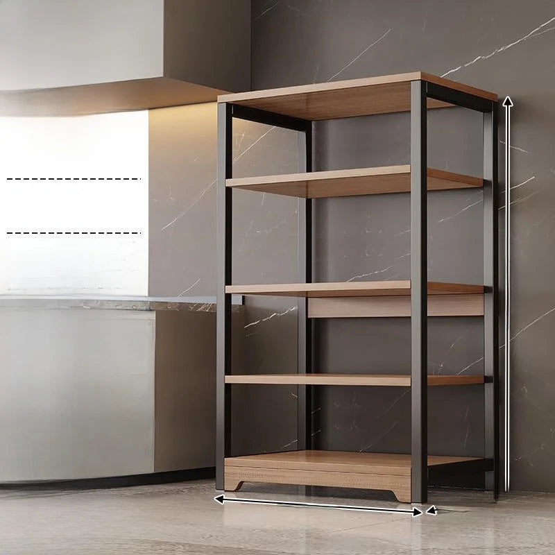 Kitchen Multi Functional Storage Rack Stand With Multiple Layers