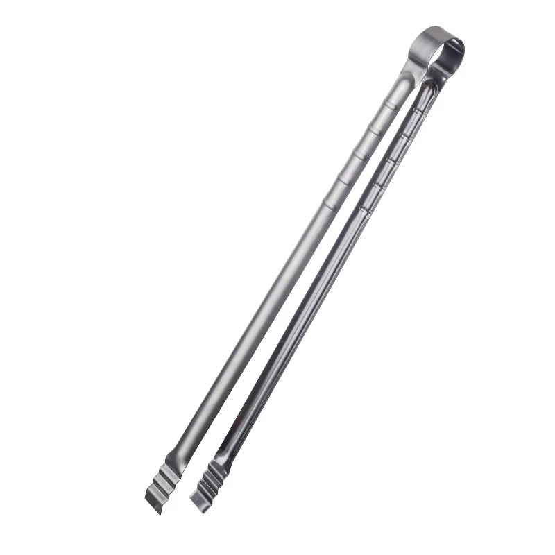 Stainless Steel Korean BBQ Barbecue Tongs Outdoor Grilling Tools