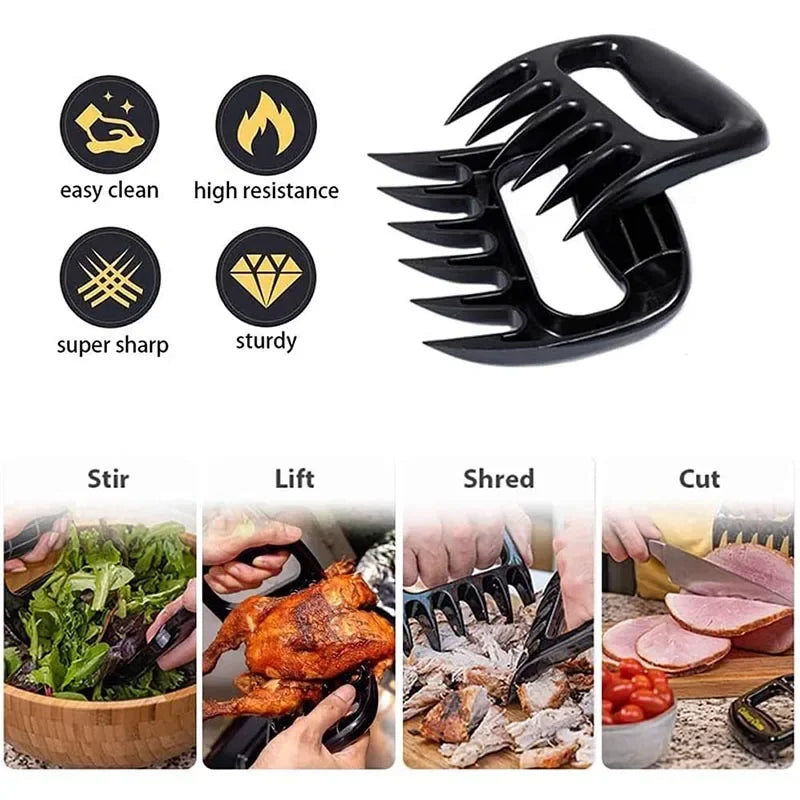 BBQ Shredder Fork Bear Claw For Pulled Pork Barbecue Tools