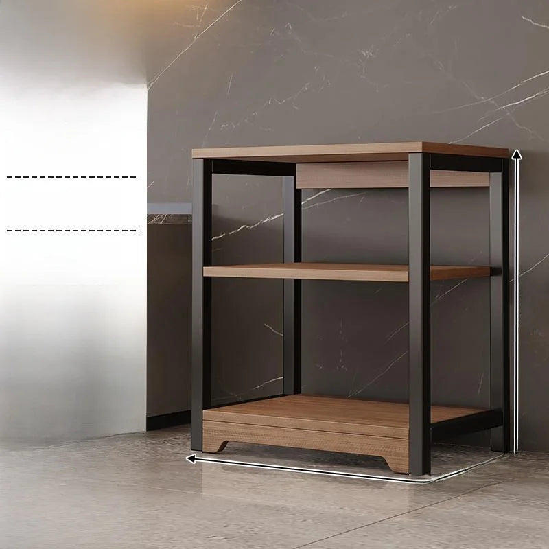 Kitchen Multi Functional Storage Rack Stand With Multiple Layers