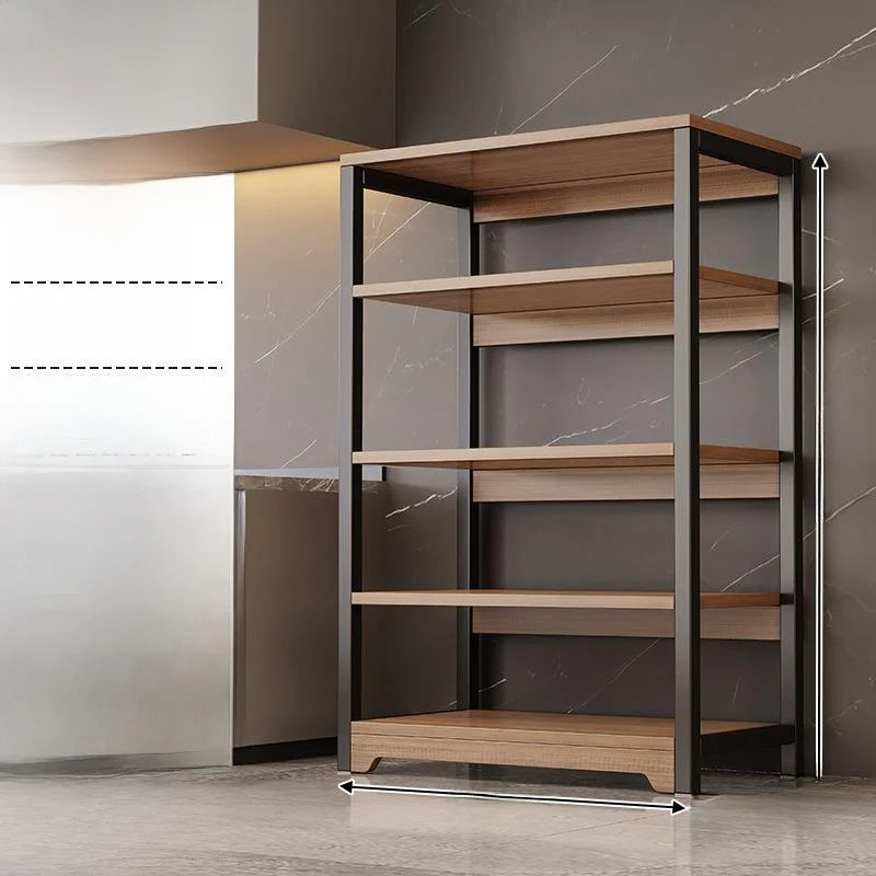 Kitchen Multi Functional Storage Rack Stand With Multiple Layers