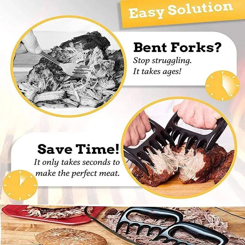 BBQ Shredder Fork Bear Claw For Pulled Pork Barbecue Tools
