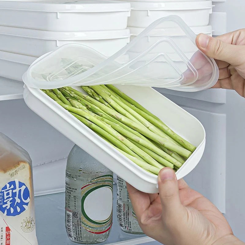 Food Grade Refrigerator Divided Storage Box for Fruits and Vegetables