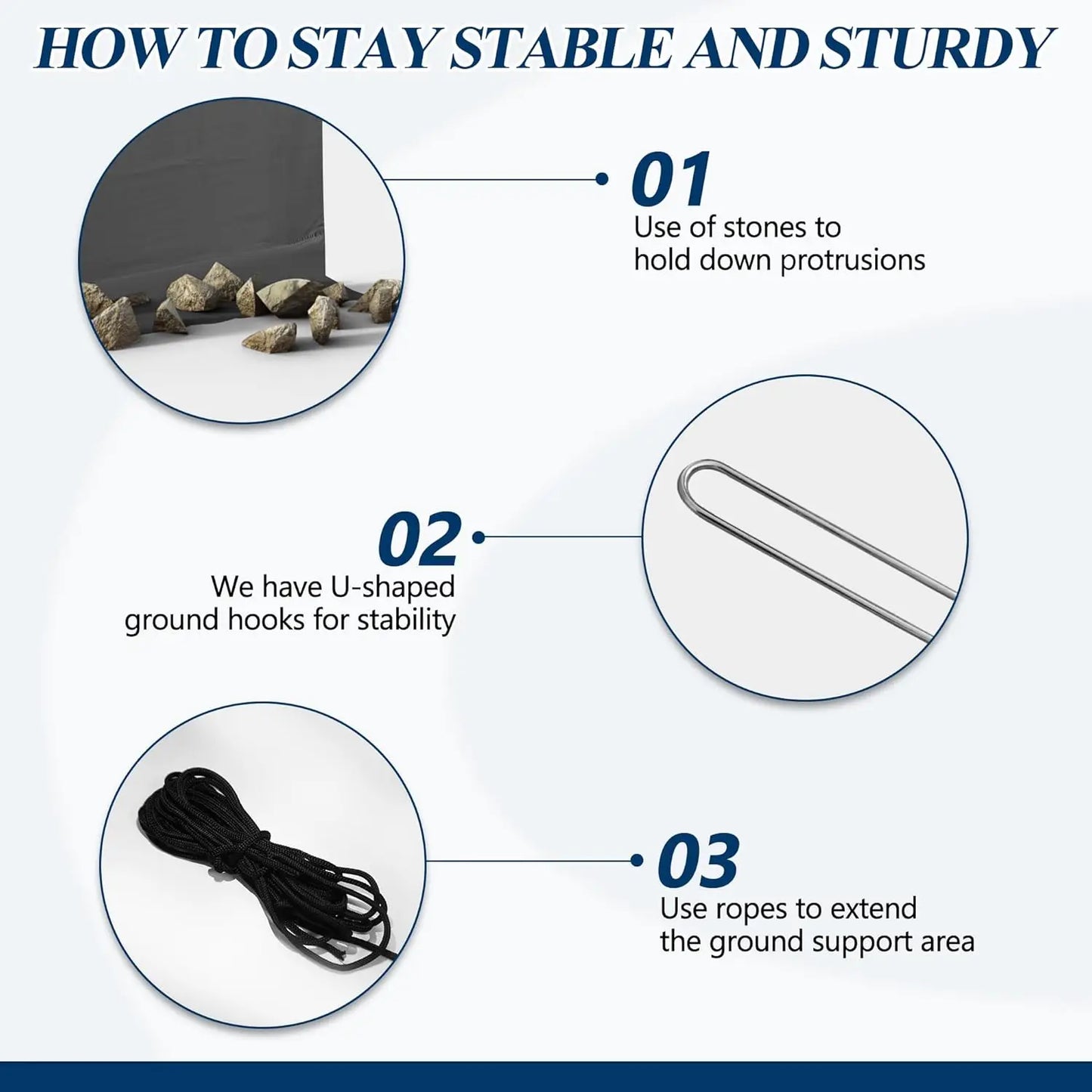 Outdoor Storage Shelter Shed Heavy Duty Tent With Ventilated Door