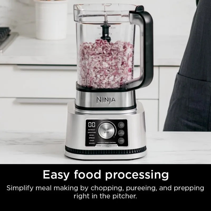 Ninja Blender Food Processor Combo System Smoothie Maker And Nutrient Extractor