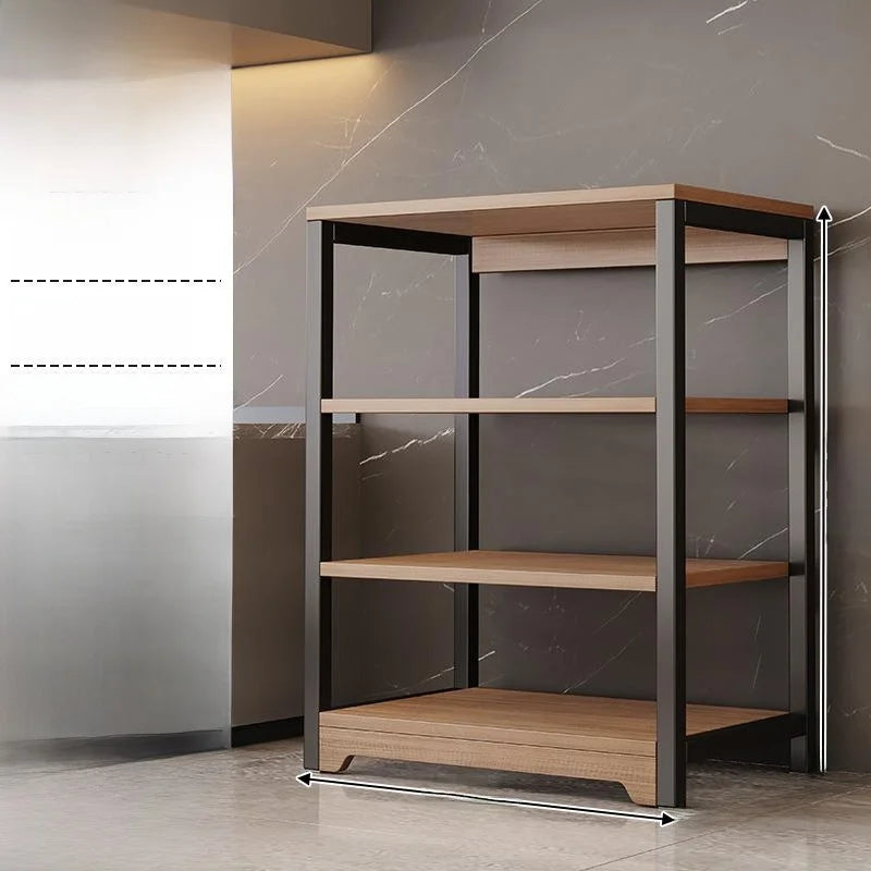 Kitchen Multi Functional Storage Rack Stand With Multiple Layers