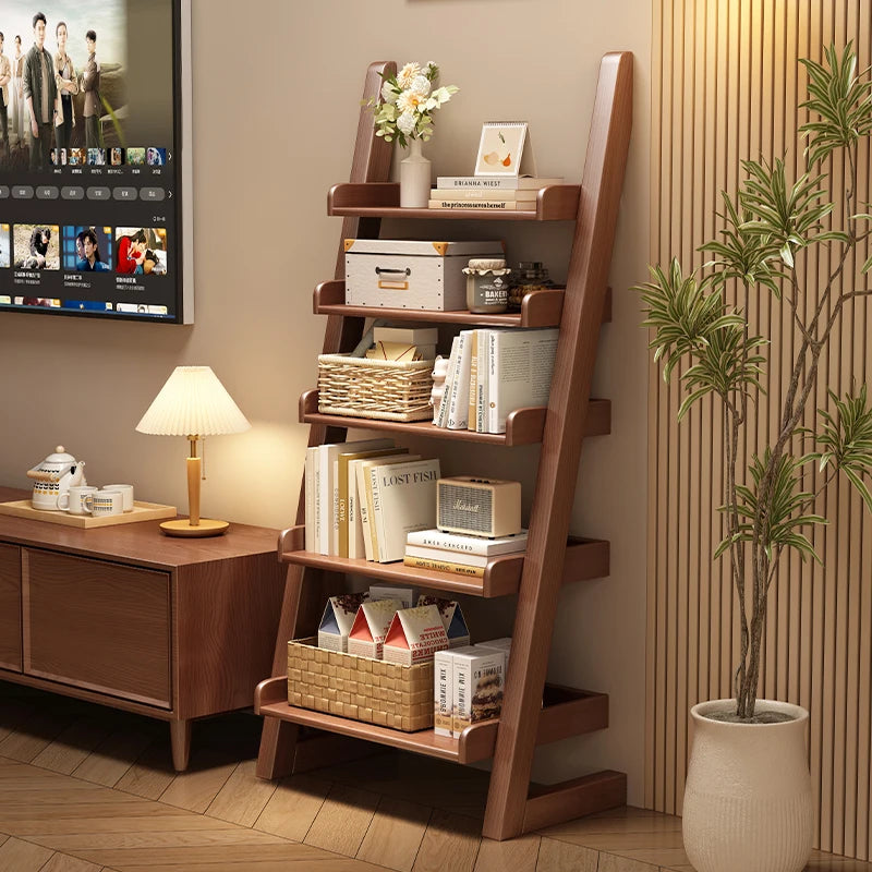 Modern Premium Living Room Cabinets Rustic Display Bookshelf Furniture