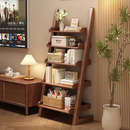 Modern Premium Living Room Cabinets Rustic Display Bookshelf Furniture