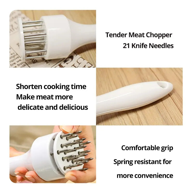 Meat Tenderizer Needle Handheld Kitchen Tool For Chicken And Pork