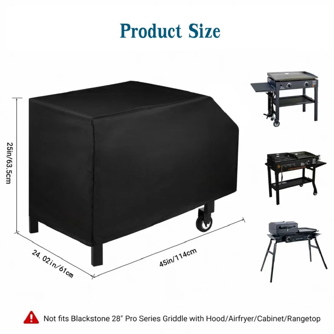 Choice Heavy Duty Waterproof Griddle Cover For Blackstone Flat Top