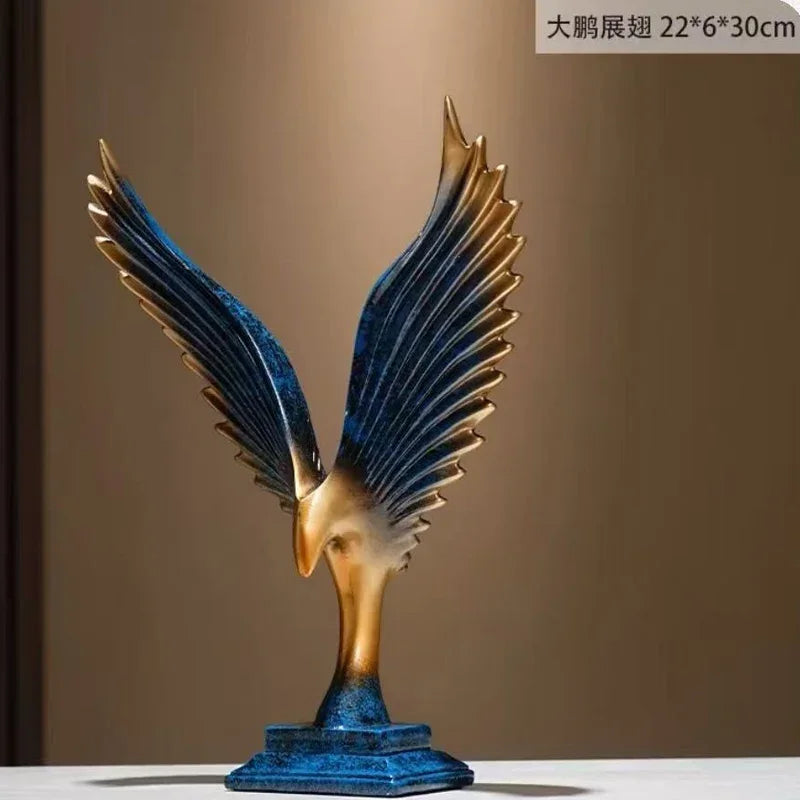 Creative Decor Sculptures Luxury Ornament for Modern Minimalist Living Room