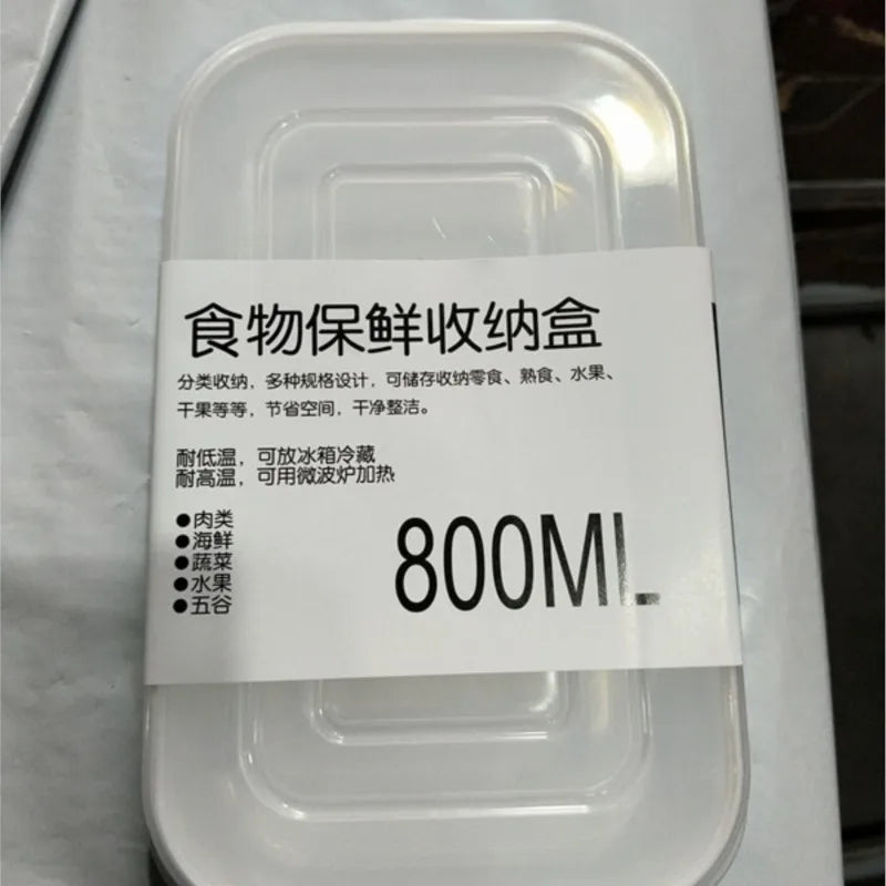 Food Grade Refrigerator Divided Storage Box for Fruits and Vegetables