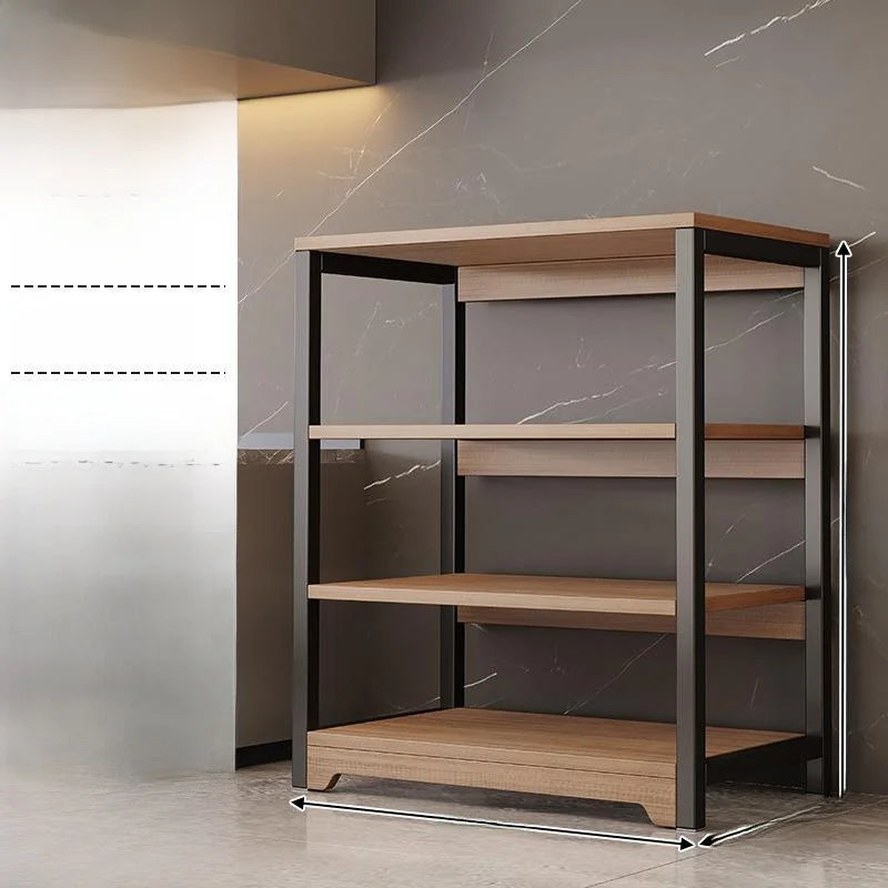 Kitchen Multi Functional Storage Rack Stand With Multiple Layers