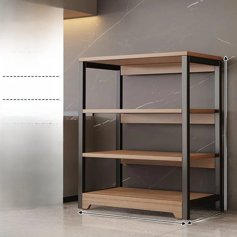 Kitchen Multi Functional Storage Rack Stand With Multiple Layers
