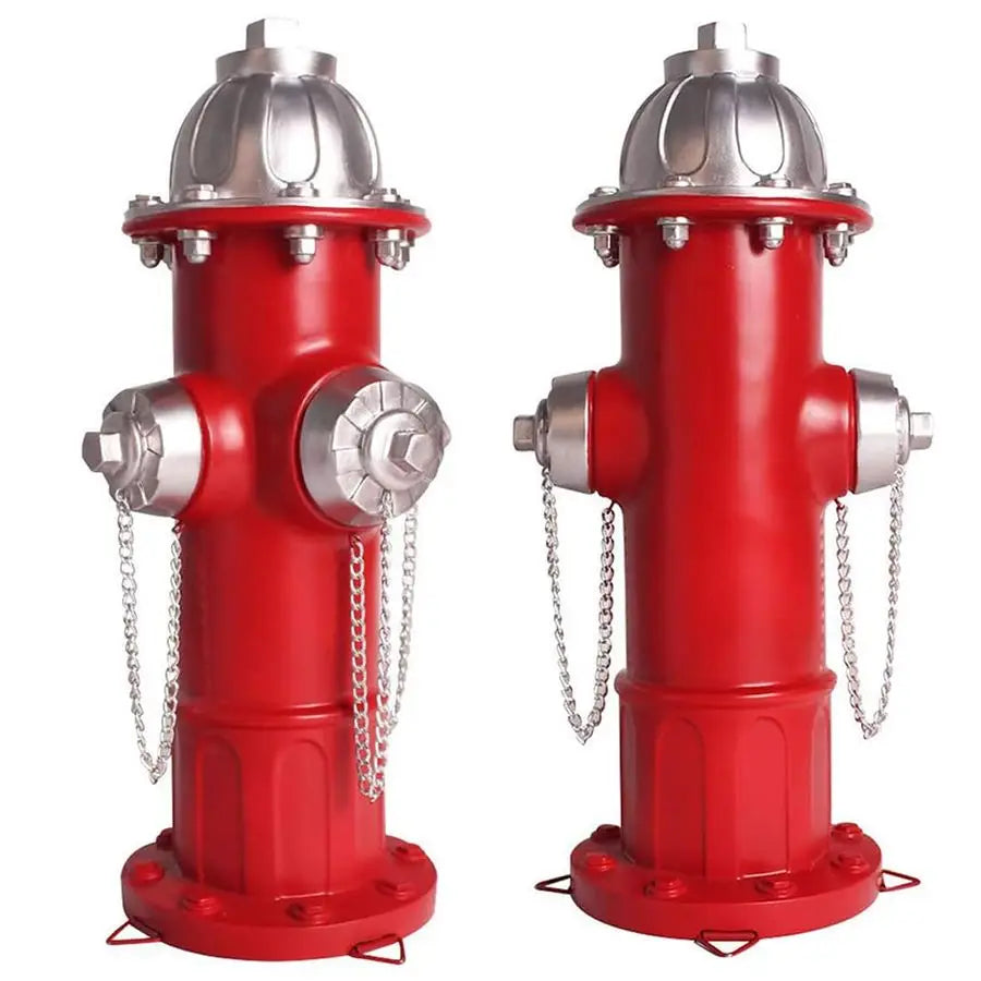 Dog Fire Hydrant Garden Statue Indoor Outdoor Decor