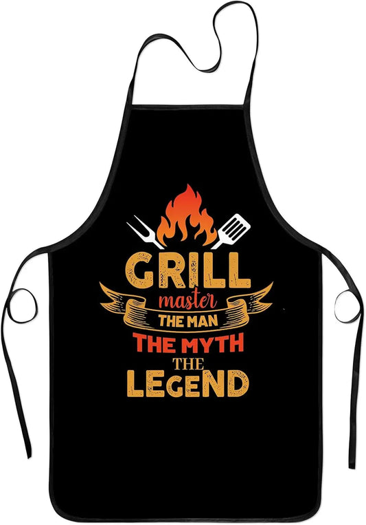 Funny Grilling Apron For Men BBQ Grill Master Apron