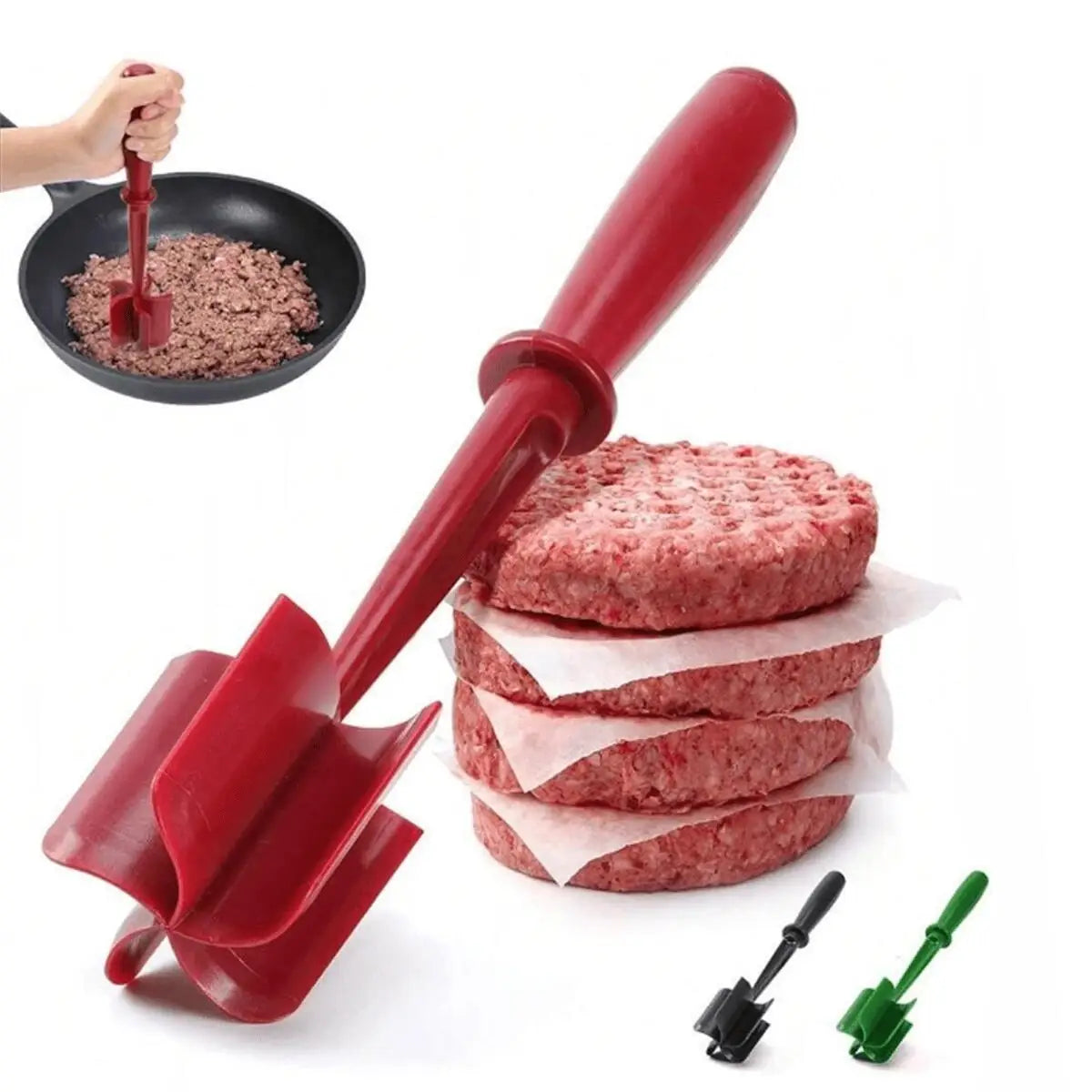 Meat Chopper And Shredder Heat Resistant Ground Beef Tool